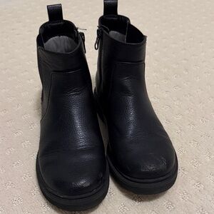 Cat & jack girls Chelsea boots black size 3